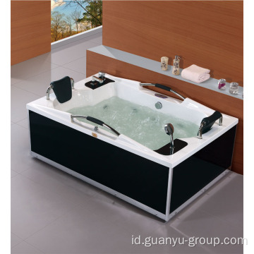 Double Person dengan Handle Massage Bathtub